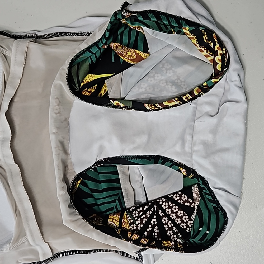 SWIM SUIT palm leaves one piece - Picture 12 of 15